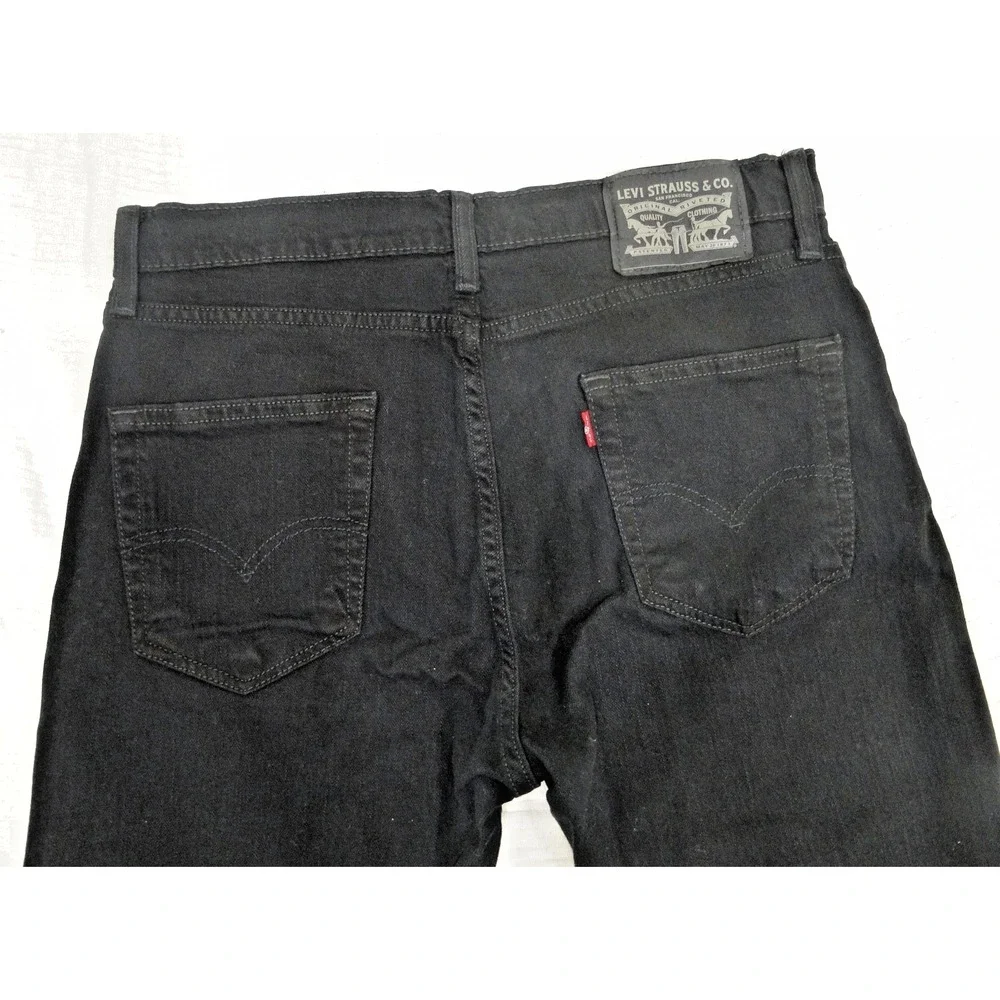 Levi Strauss & Co Slim Fit Stretch Skinny Jeans‎ Black 33x32 Great condition